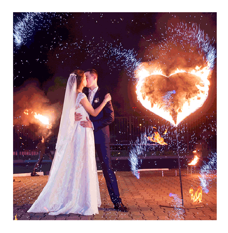 Организация пиротехнического шоу на свадьбу  Сретенск | sretensk.salutsklad.ru