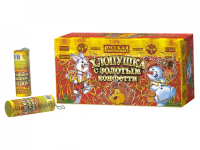 Хлопушка с золотым конфетти Хлопушки купить в Сретенске | sretensk.salutsklad.ru