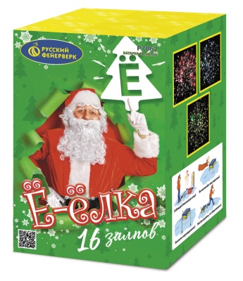 Ё-Ёлка Батарея салютов купить в Сретенске | sretensk.salutsklad.ru