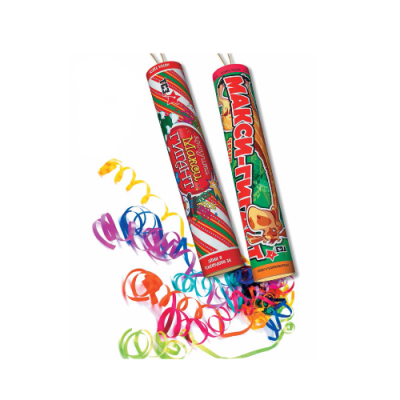 Макси-Гигант с серпантином Хлопушки купить в Сретенске | sretensk.salutsklad.ru