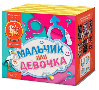 Мальчик или девочка М Фейерверк купить в Сретенске | sretensk.salutsklad.ru