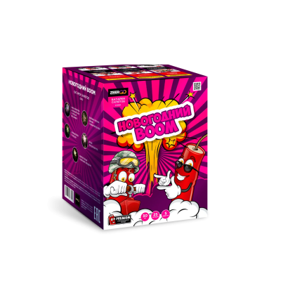 Новогодний BOOM Фейерверк купить в Сретенске | sretensk.salutsklad.ru